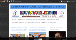 Desktop Screenshot of educnaute-infos.com